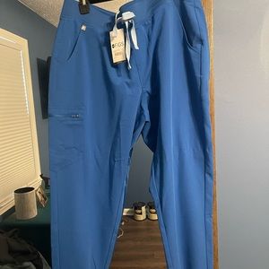 Figs scrubs Zamora jogger, never worn, with tags. Blue